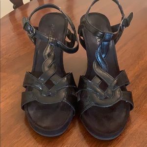 Aerosoles Blaxk Soft Plush Sandals 7.5M NWT
